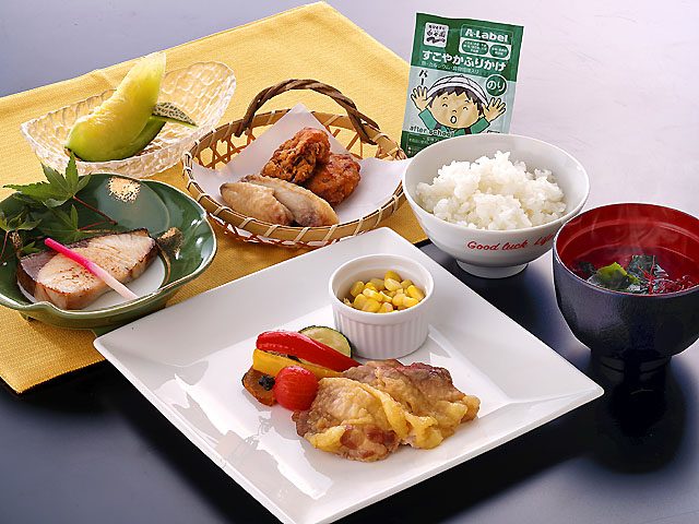 お子様アレルギー対応料理夕食一例